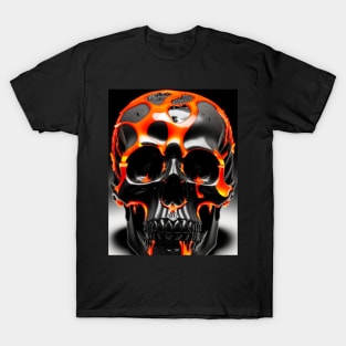 skull with lava T-Shirt